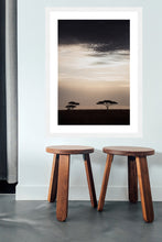 Load image into Gallery viewer, Moonlight in the Serengeti in portrait