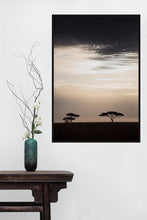 Load image into Gallery viewer, Moonlight in the Serengeti in portrait