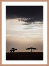 Load image into Gallery viewer, Moonlight in the Serengeti in portrait