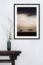 Load image into Gallery viewer, Moonlight in the Serengeti in portrait

